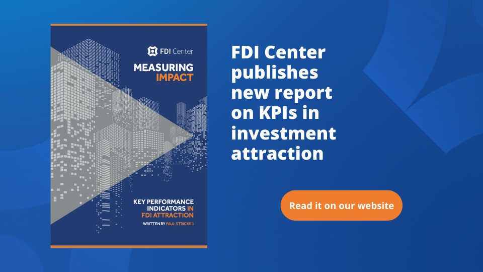 Picture of new report published by FDI Center on KPIs in investment attraction