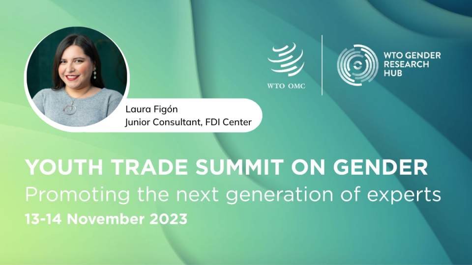 Promotional picture of WTO Youth Trade Summit on Gender in Geneva on 13-14 November.